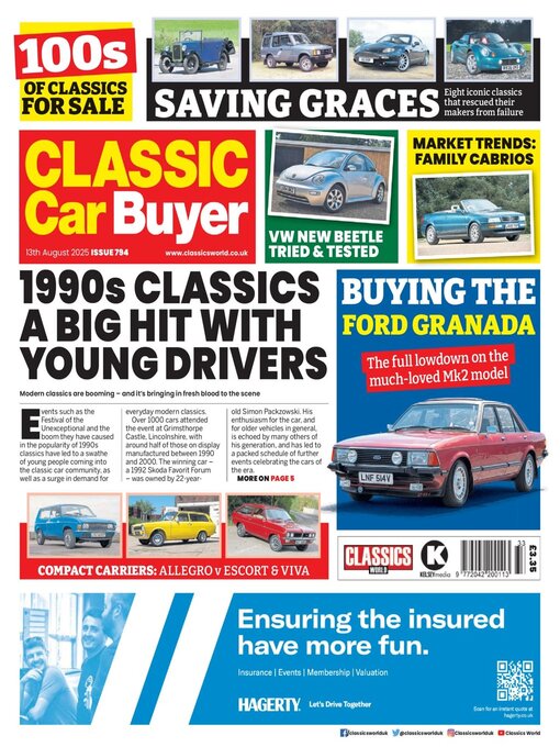 Title details for Classic Car Buyer by Kelsey Publishing Ltd - Available